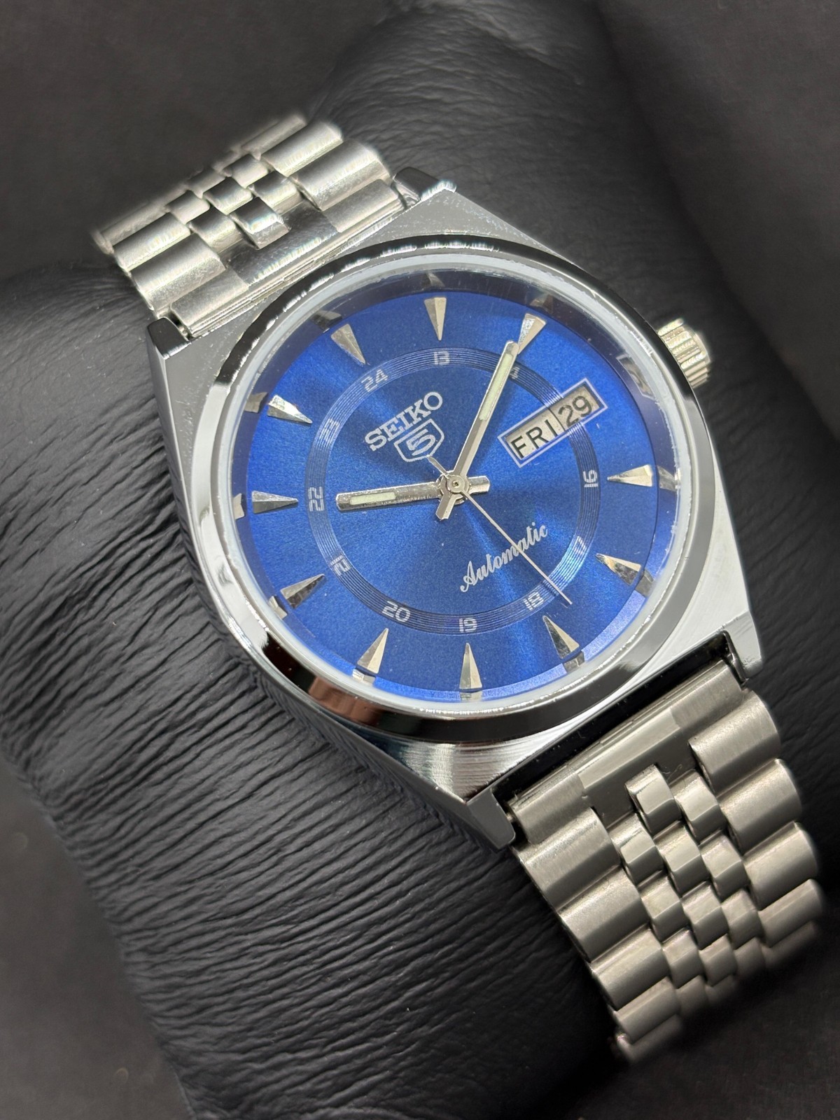 Vintage Seiko 5 Automatic 6309 Cal. Day/Date Japanese Men’s Wrist Watch