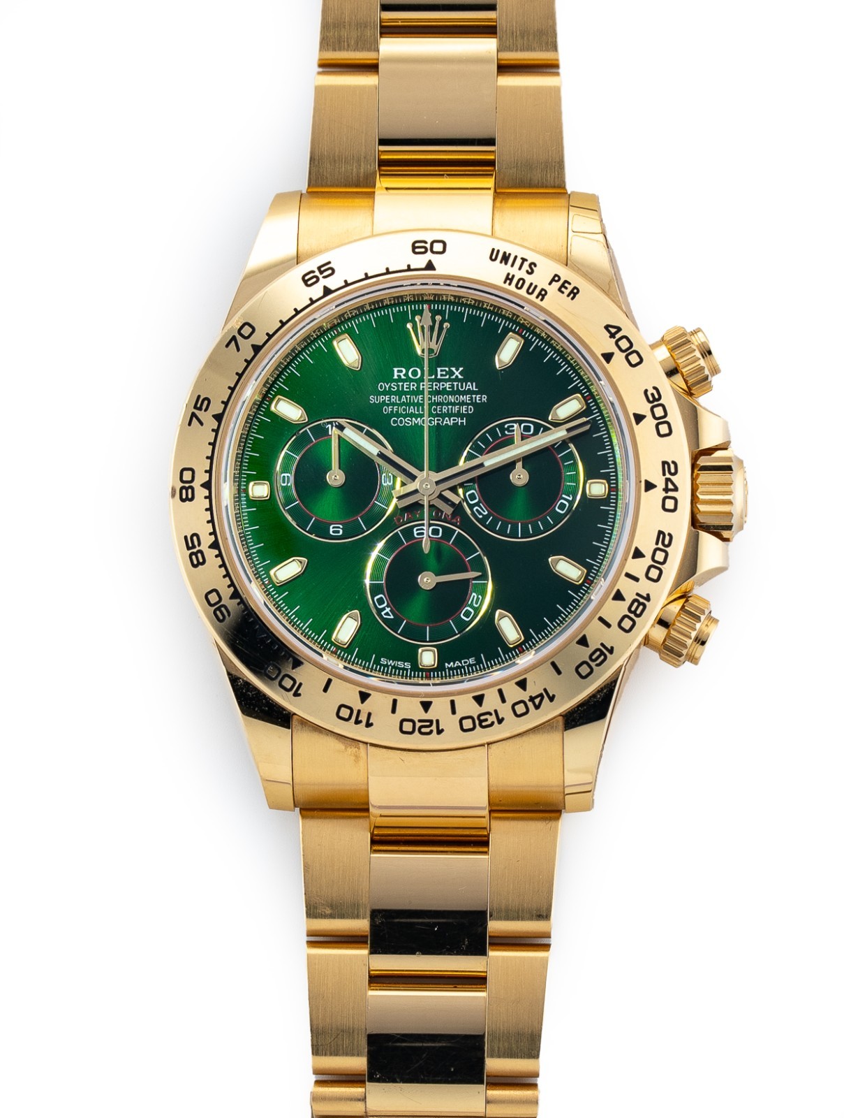 Rolex Daytona Chronograph John Mayer 116508 18k Gold John Mayer Green Dial