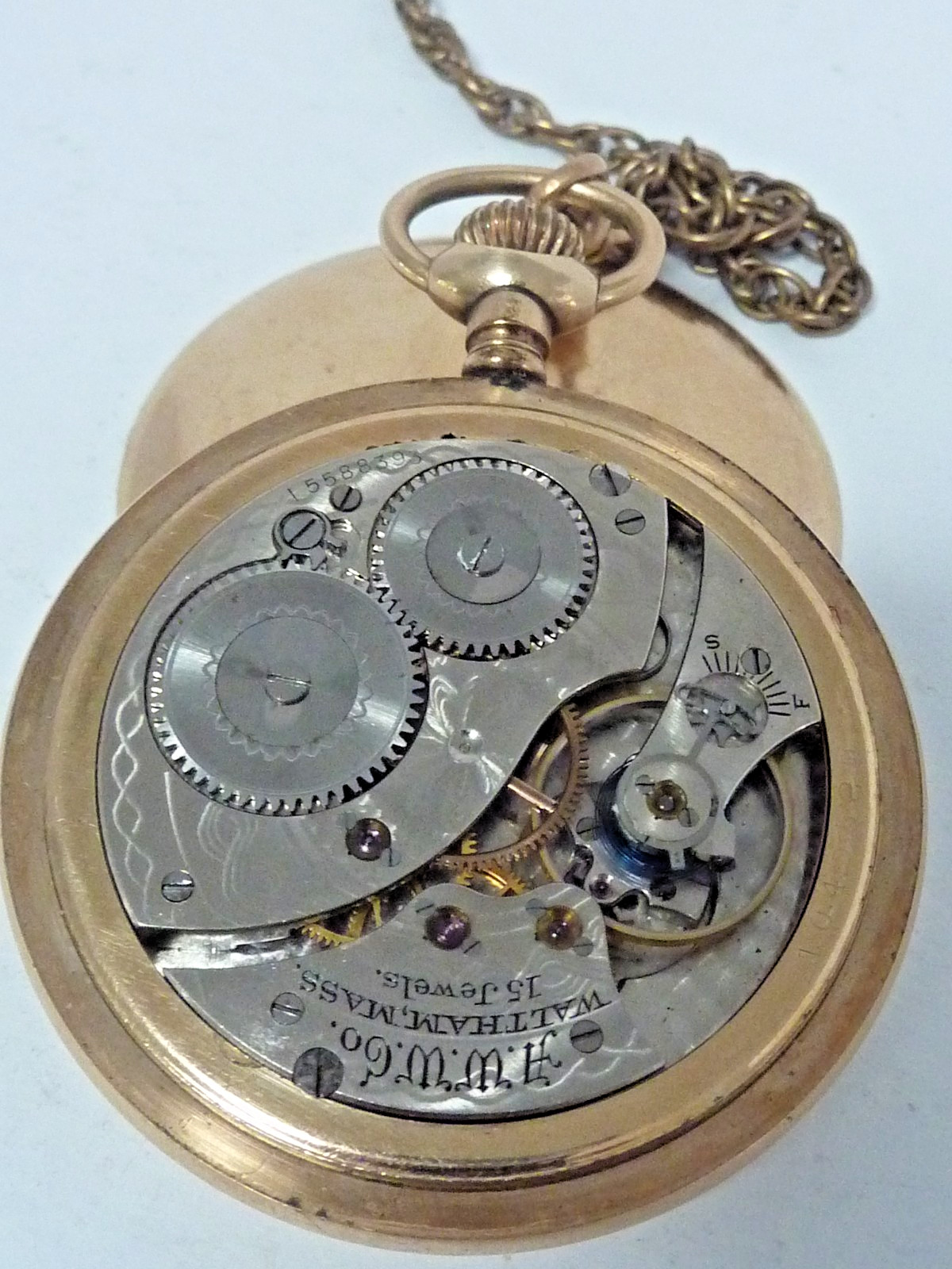Scarce 1907 KAPPA SIGMA FRATERNITY American Waltham 12sz Pocket Watch – Running