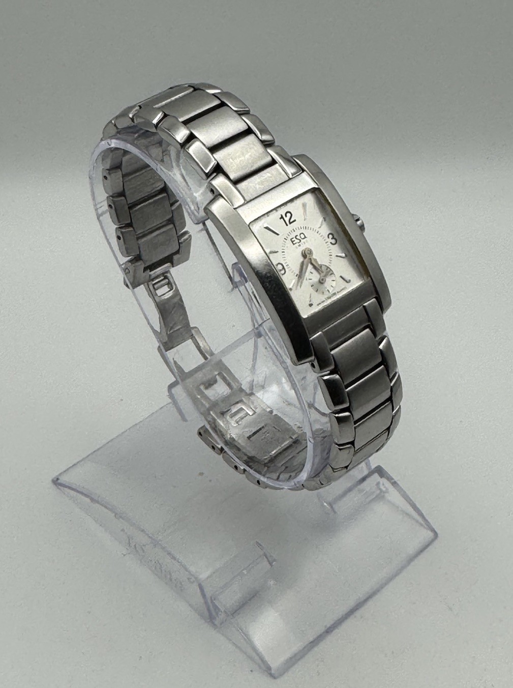 ESQ 100470 Ladies Analog Quartz, Sub Dial Stainless Steel Wrist Watch (A)