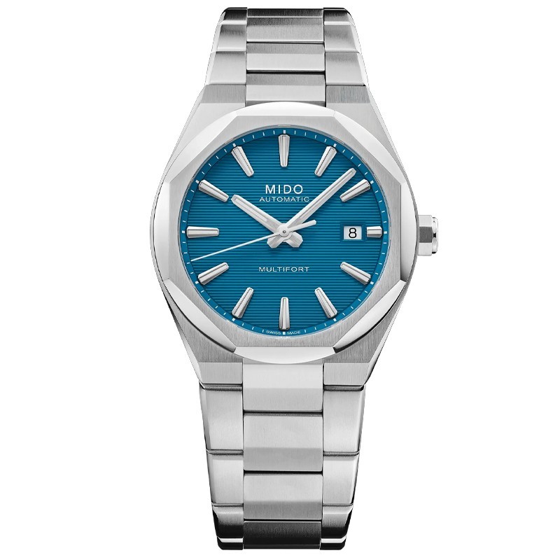 Mido Multifort 8 One Crown 40mm Turquoise Dial Men’s Watch M0555071104100