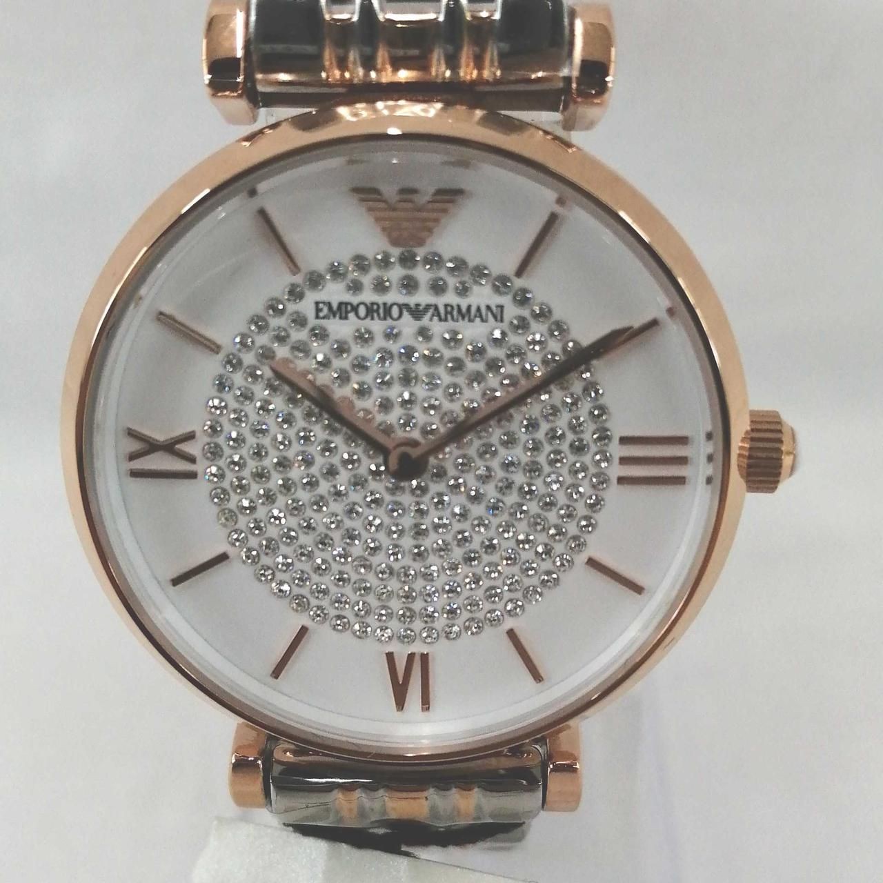 EMPORIO ARMANI Quartz Analog Watch Ar-1926 Used