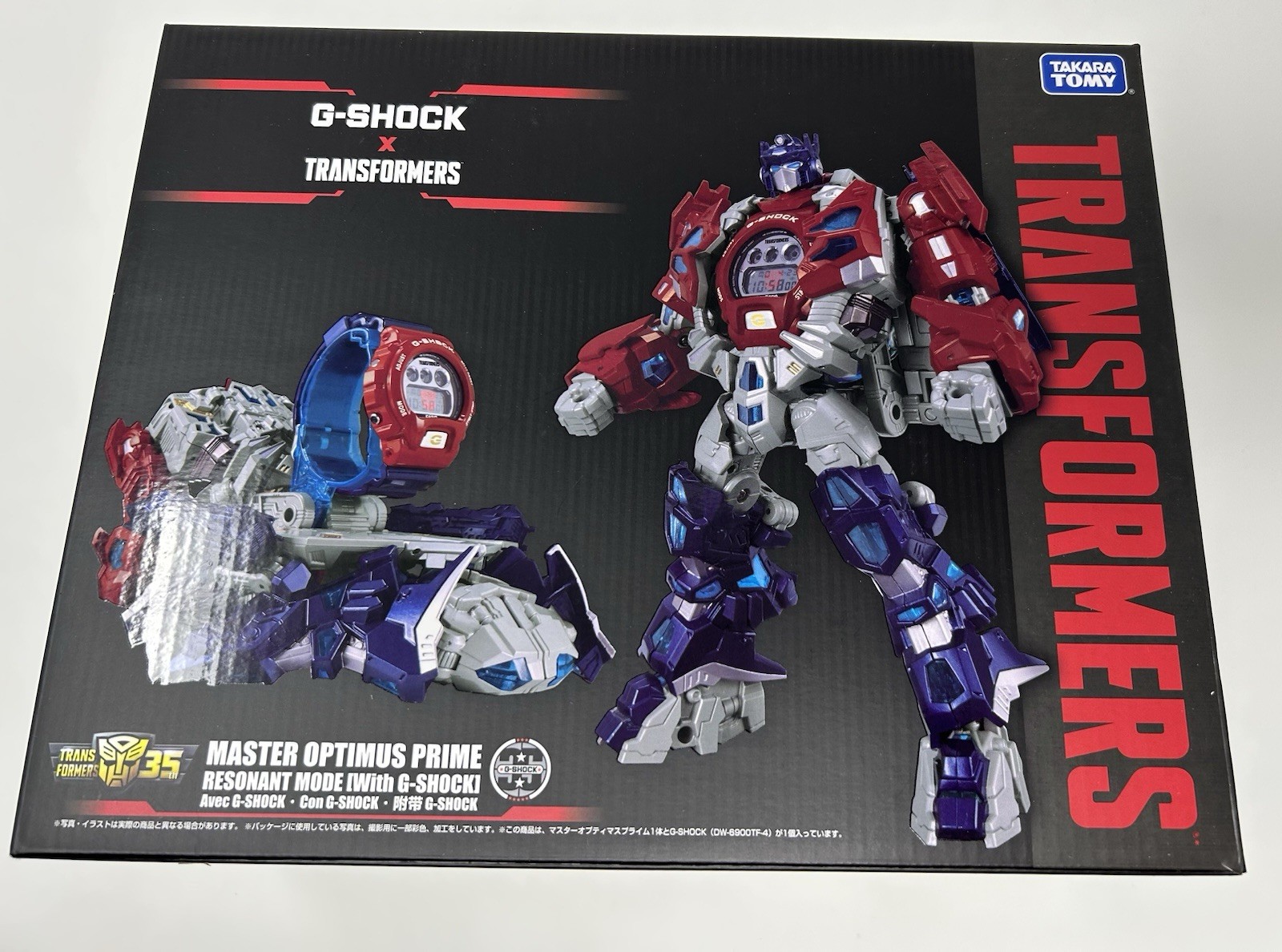 Casio G-Shock TAKARA TOMY Transformers DW-6900TF-SET Watch Optimus Prime