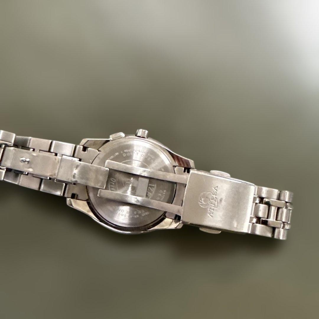 Citizen Attesa World Timer Eco-Drive Radio Watch Used