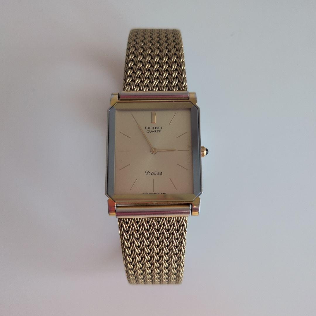 Seiko 7730-5020 Quartz Silver Dial Men Wristwatch