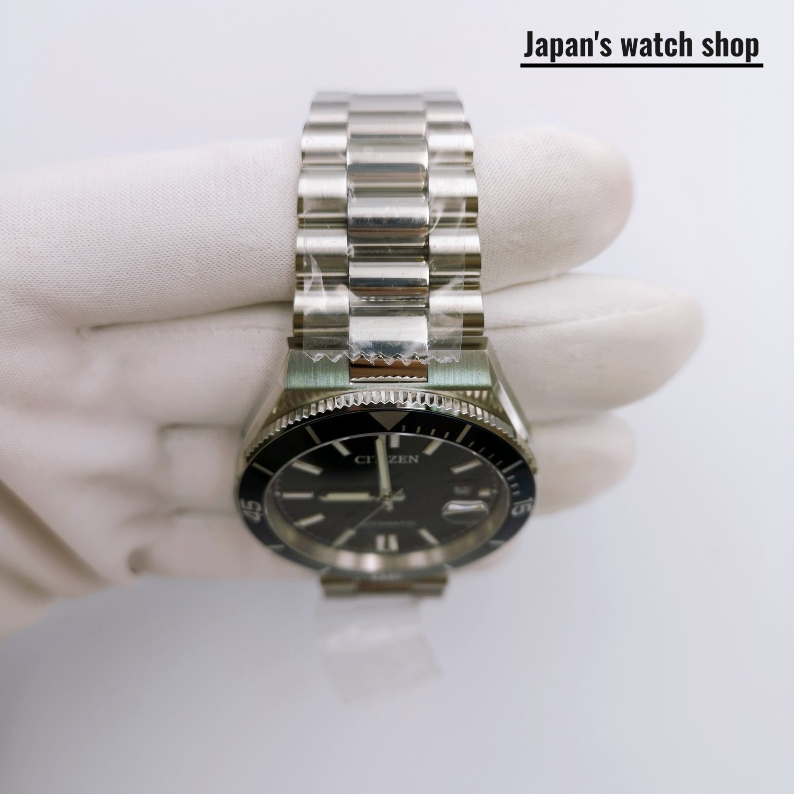 CITIZEN TSUYOSA NJ0230-59L Black Automatic Sapphire Men’s Watch New in Box