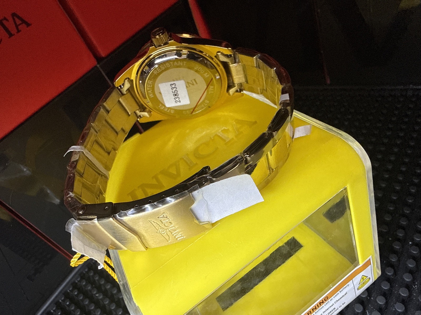 Invicta Pro Diver Anchoris 37.5mm Gold plated 8936OB