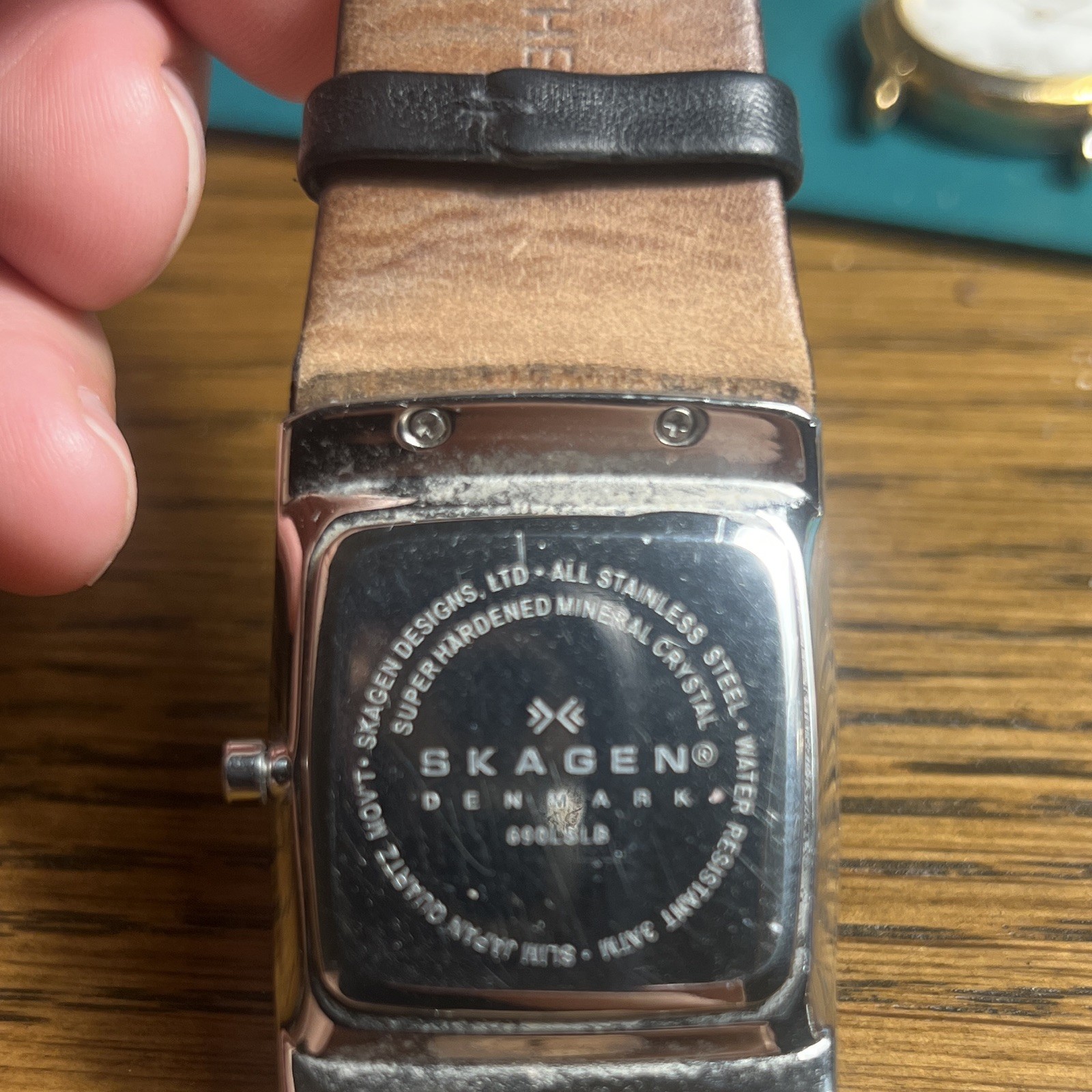 Skagen Denmark Black Dial w/Date Formal/Dress Watch – Great Father’s Day Gift