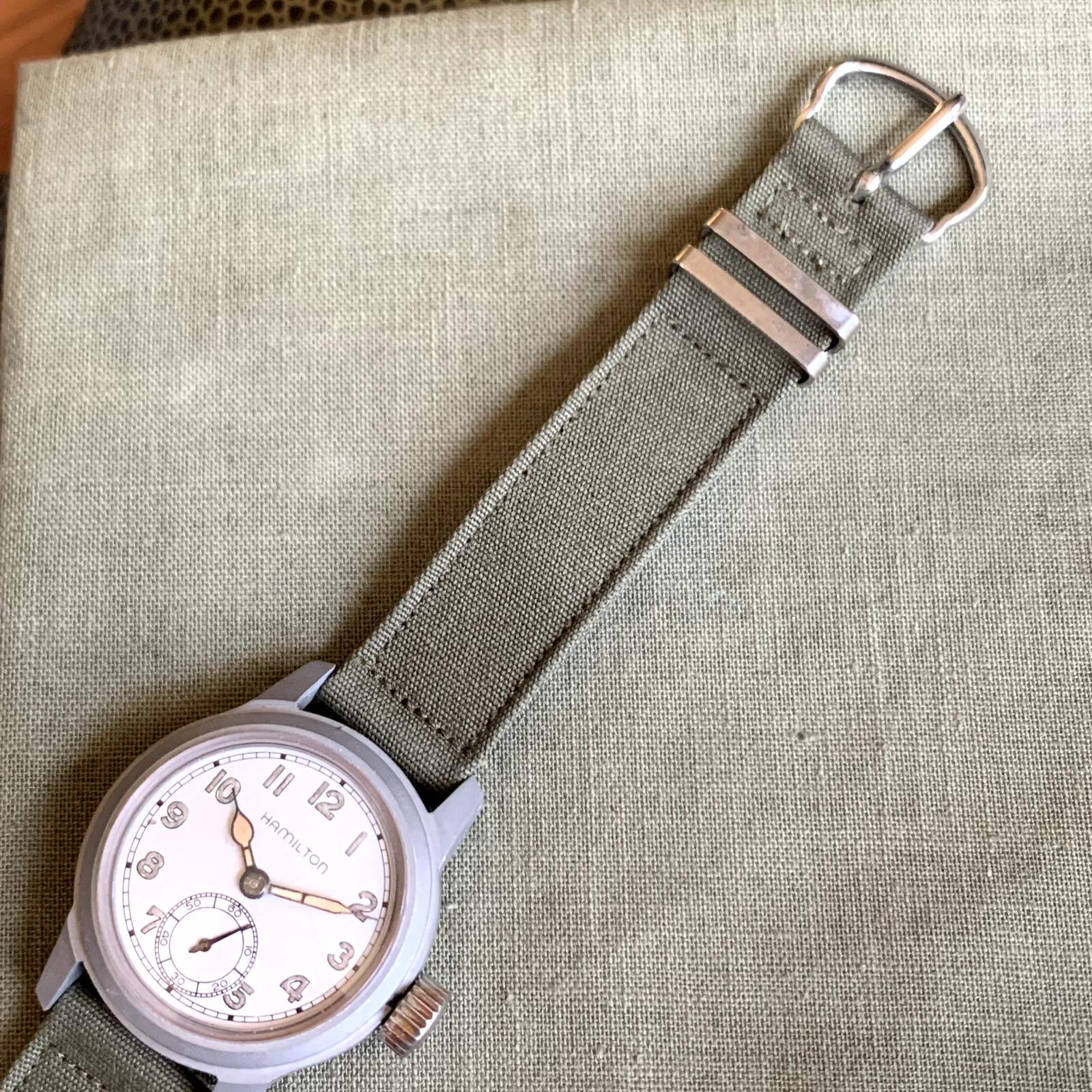 1946 Hamilton 987A Manual Wind US Military Wristwatch – Customized