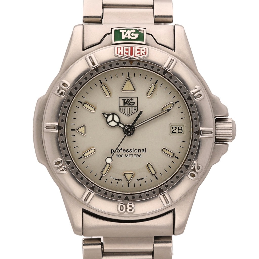 TAG Heuer Professional 4000 WF1210-K0 35mm Quartz Bracelet Watch