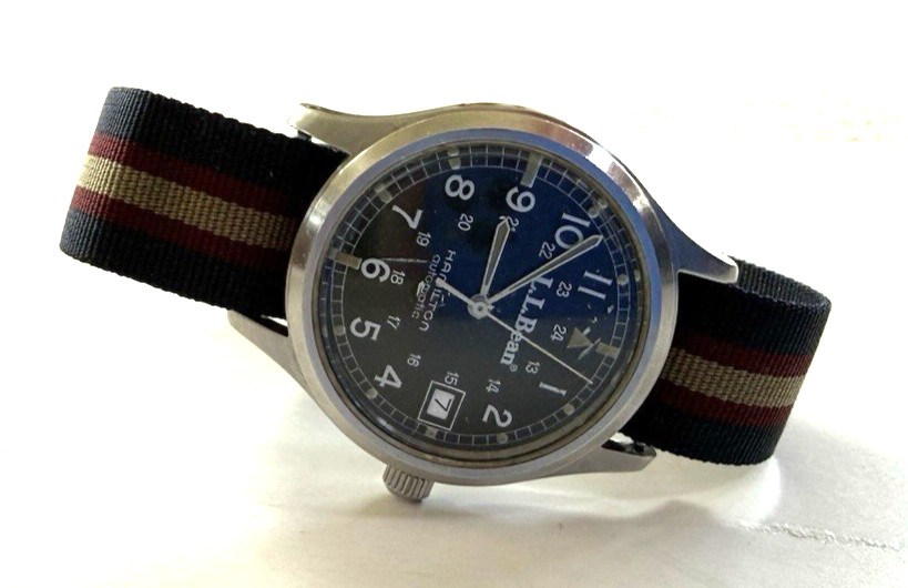 Vintage 1991 Hamilton Automatic LL Bean 9721 Men’s 35mm Field Watch Ltd Edition