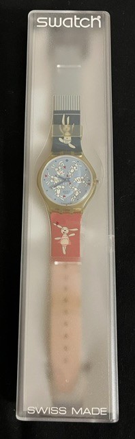 Swatch Watch Bunnysutra STGK101 Originals Touch 2004 Swiss Wristwatch Touch Game