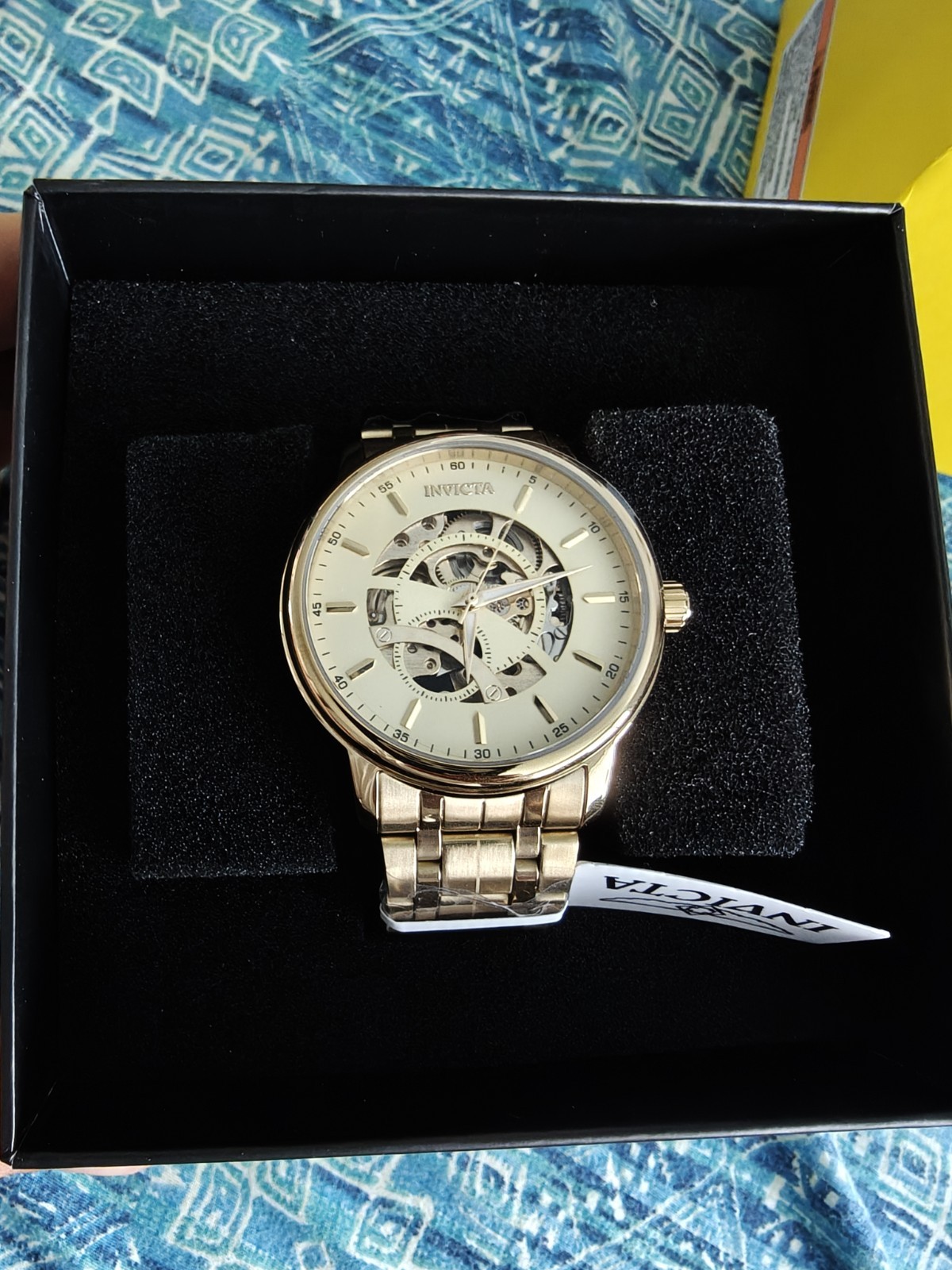 Invicta Men’s 69120 Objet D Art Automatic LG0801B Dial Watch
