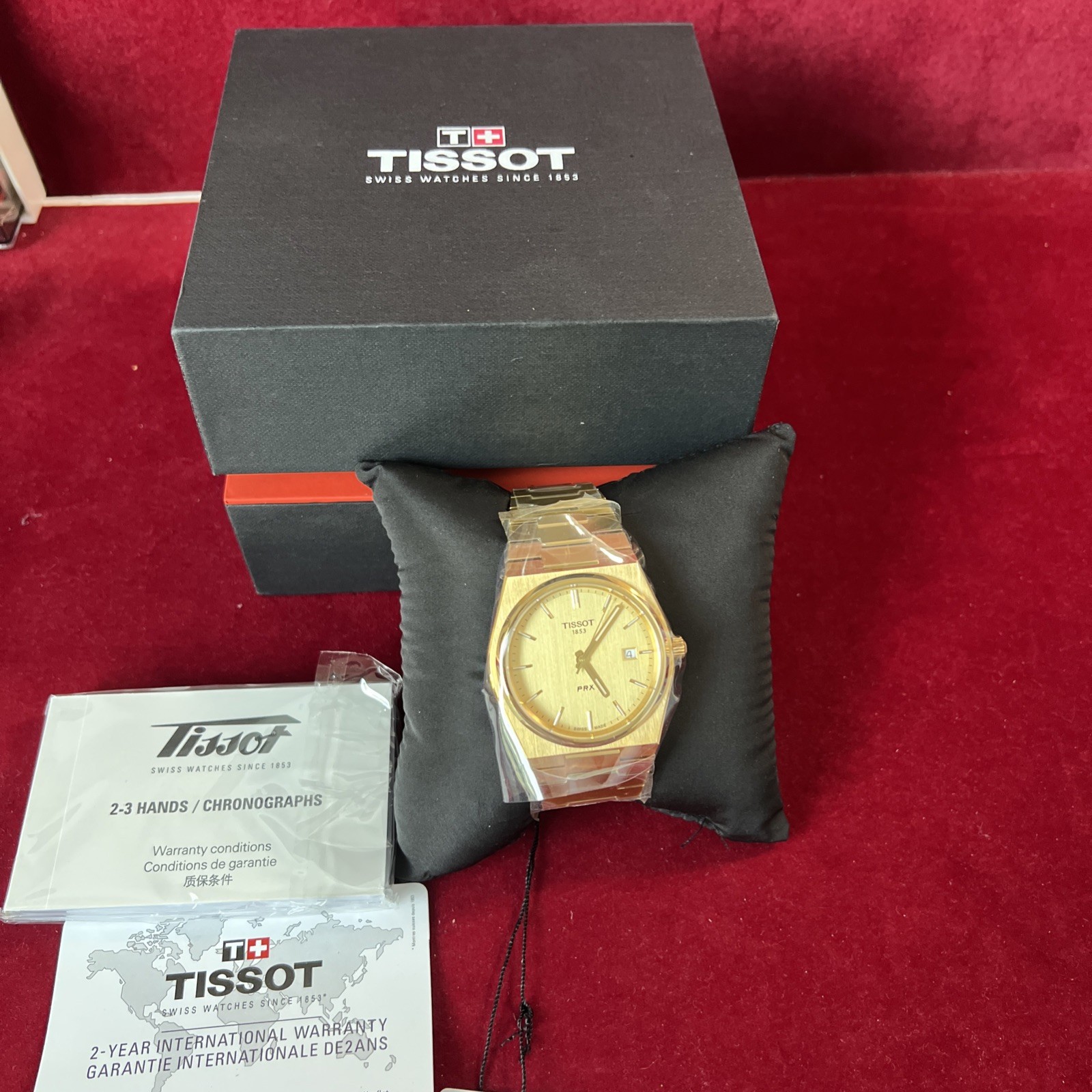 Tissot PRX Quartz Champagne Dial Men’s Watch T137.410.33.021.00