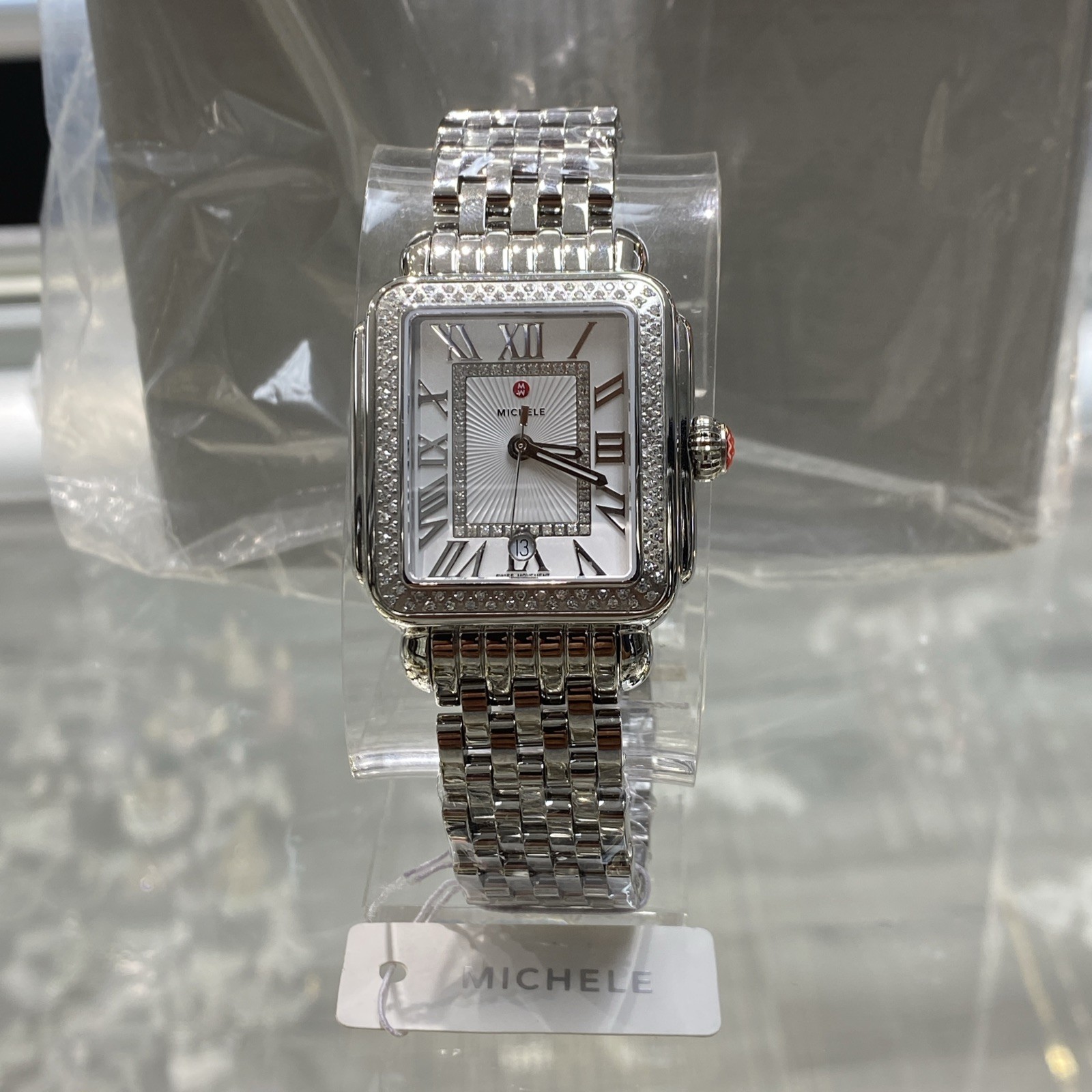 MICHELE Deco Silver Women’s Watch – MW06I01C5963