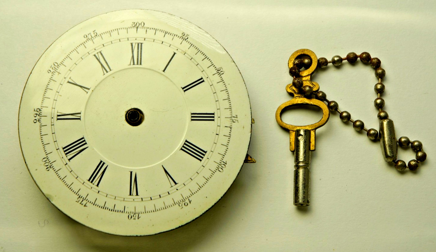 ANTIQUE ENGLISH RARE INTERESTING WORKING CYLINDER KEYWING POCKET WATCH MOVEMENT.