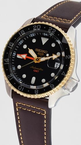 SEIKO 5 Sports GMT SSK036 Automatic Black Brown Dial Watch Japan New Y866848
