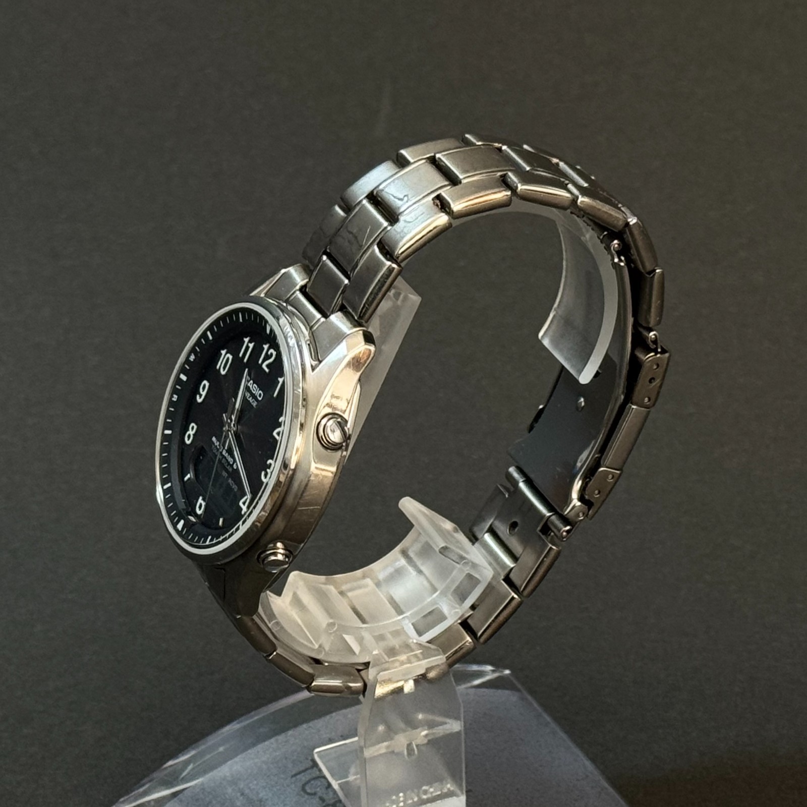 CASIO LINEAGE Series Tough Solar Atomic Radio Watch Stainless Steel / Titanium