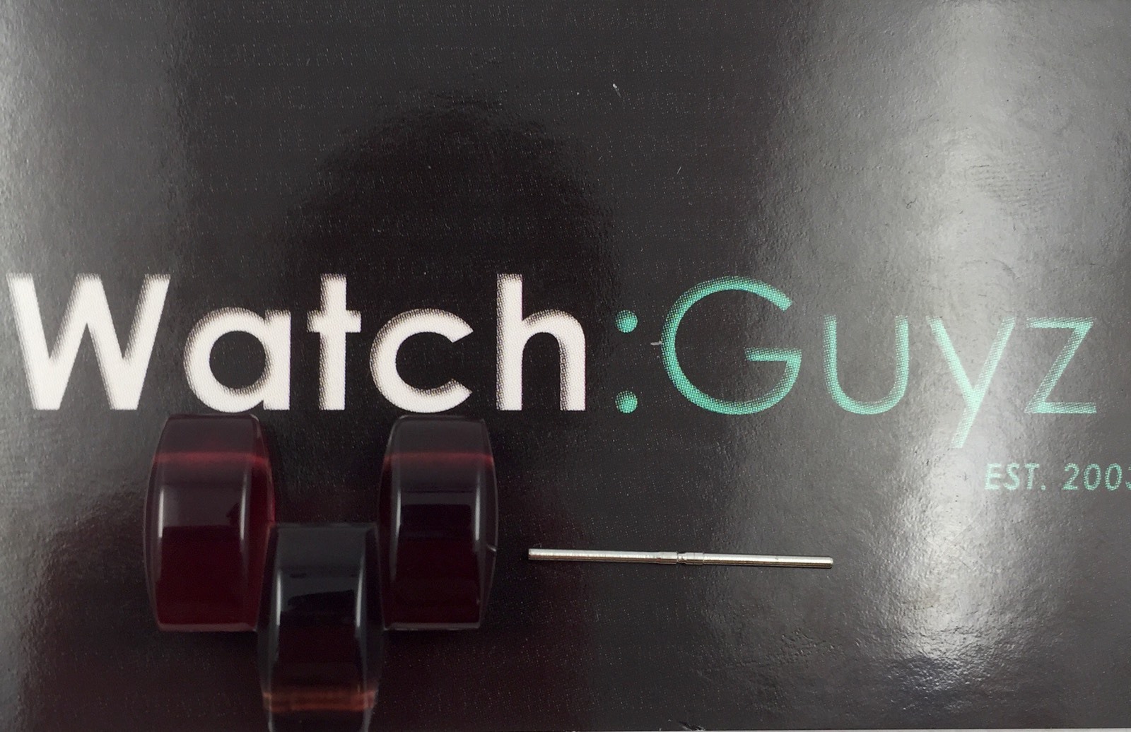 MICHAEL KORS Audrina Polished Burgundy Replacement Watch Link & Pin MK6237