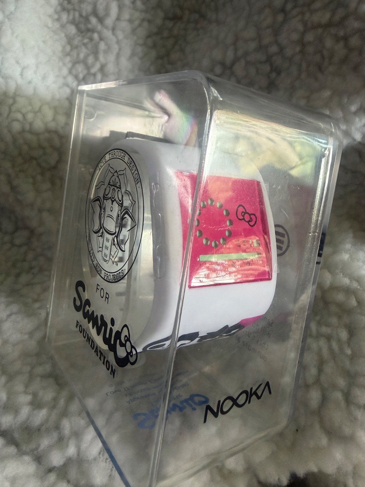 NOOKA ZUB ZIRC 38 WATCH TOKIIDOKI SANRIO LOVE THROUGH DESIGN LIMITED EDITION