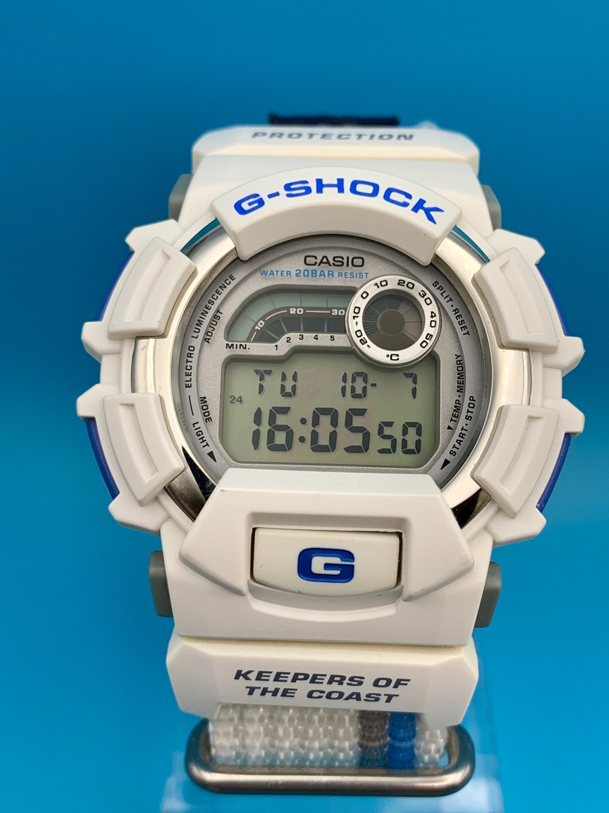 CASIO VINTAGE G-SHOCK DW-9500SR-2T Surfrider Foundation 1998 Japan Y boxed
