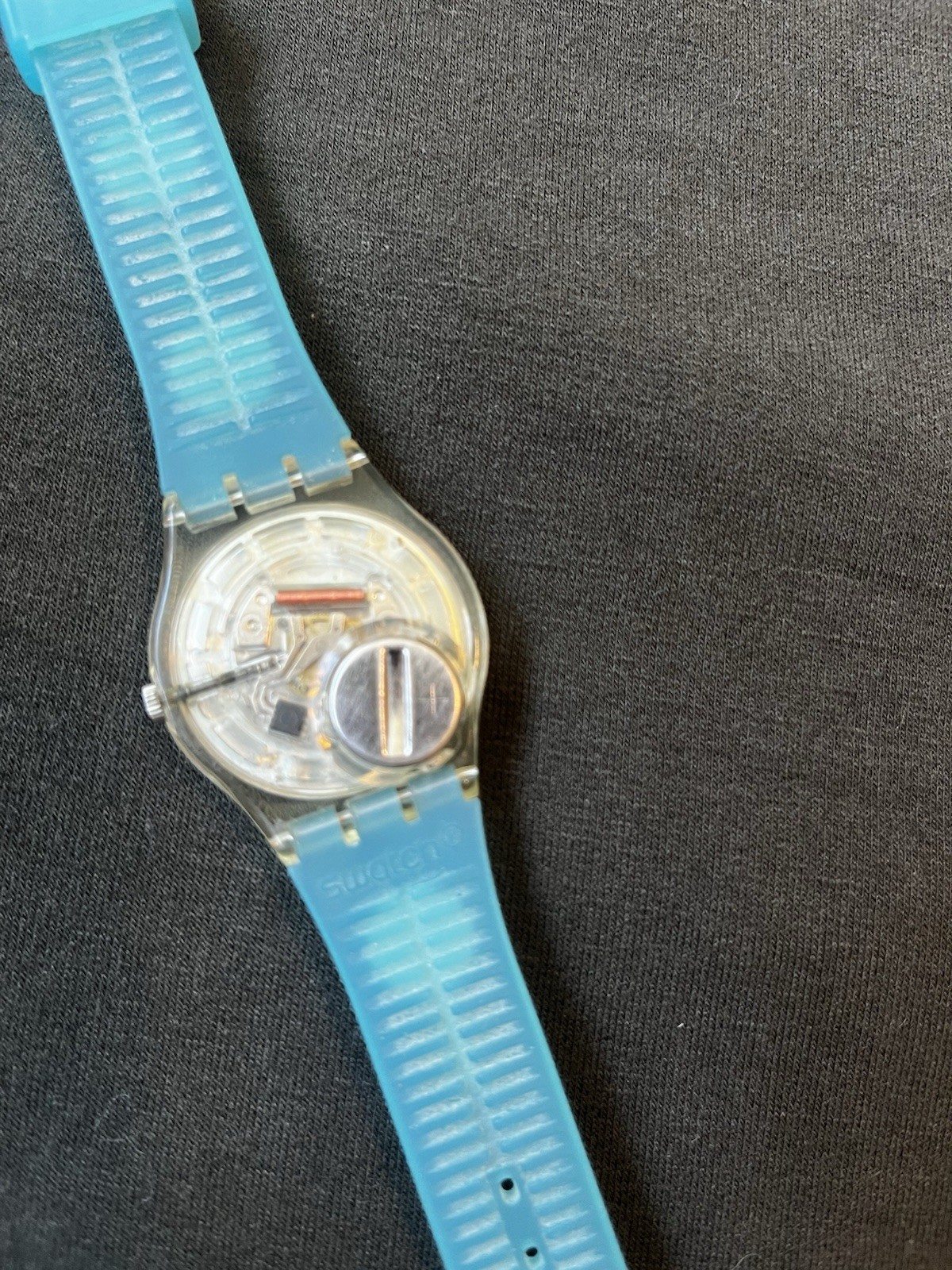 Swatch Watch 2004 “Minty Mouthful” Unisex Swiss Made GE157 Vintage New Battery
