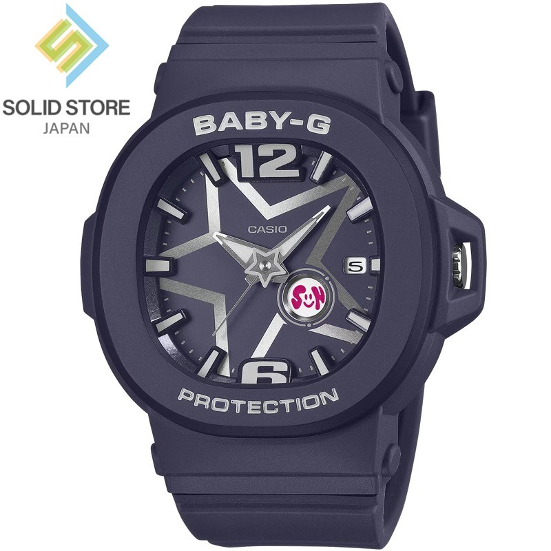CASIO BABY-G BGA-10D-2A1JF Y3K Style SPACE POP DIAL Analog Watch Navy 42.1mm