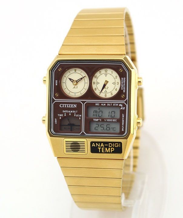 Citizen Collection Record Label Ana Digi Temp JG2103 72X Limited Model Reissue M