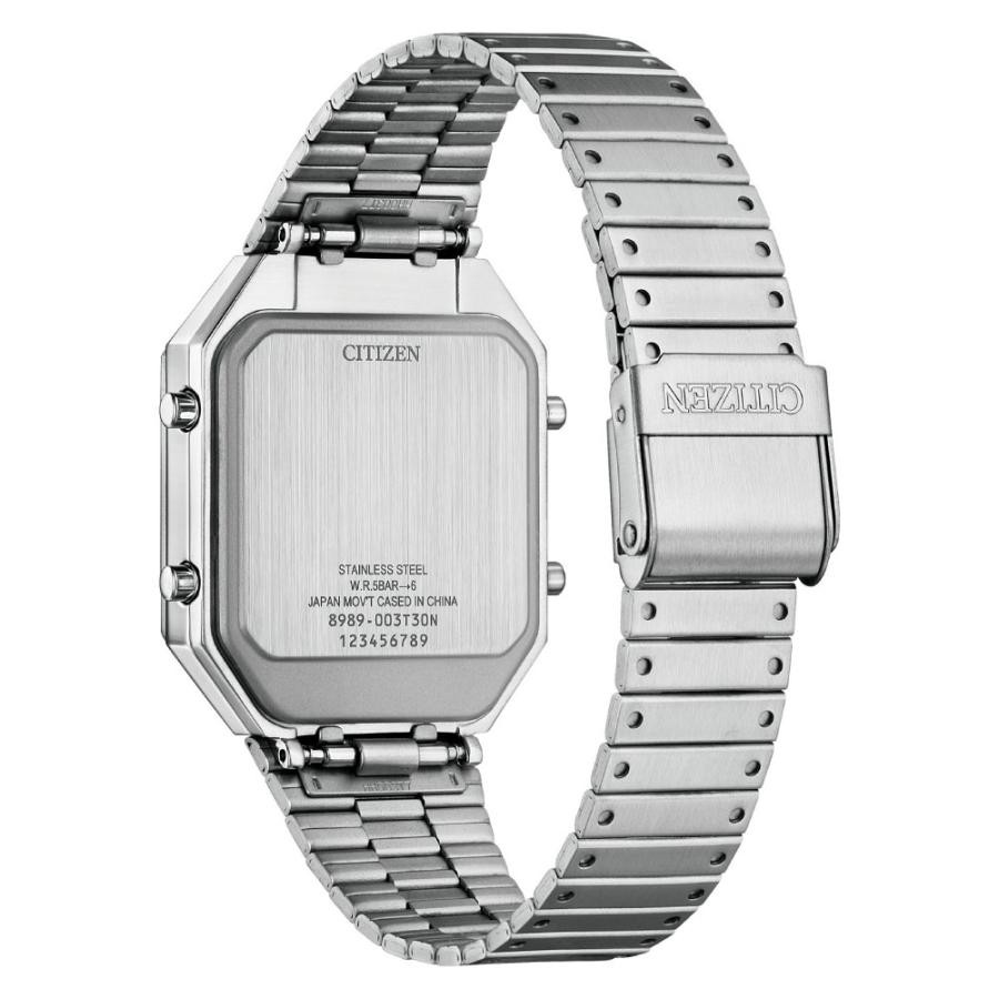 CITIZEN RECORD LABEL Playground Edition JG2120-73L Ana-Digi Blue Dial Temp New