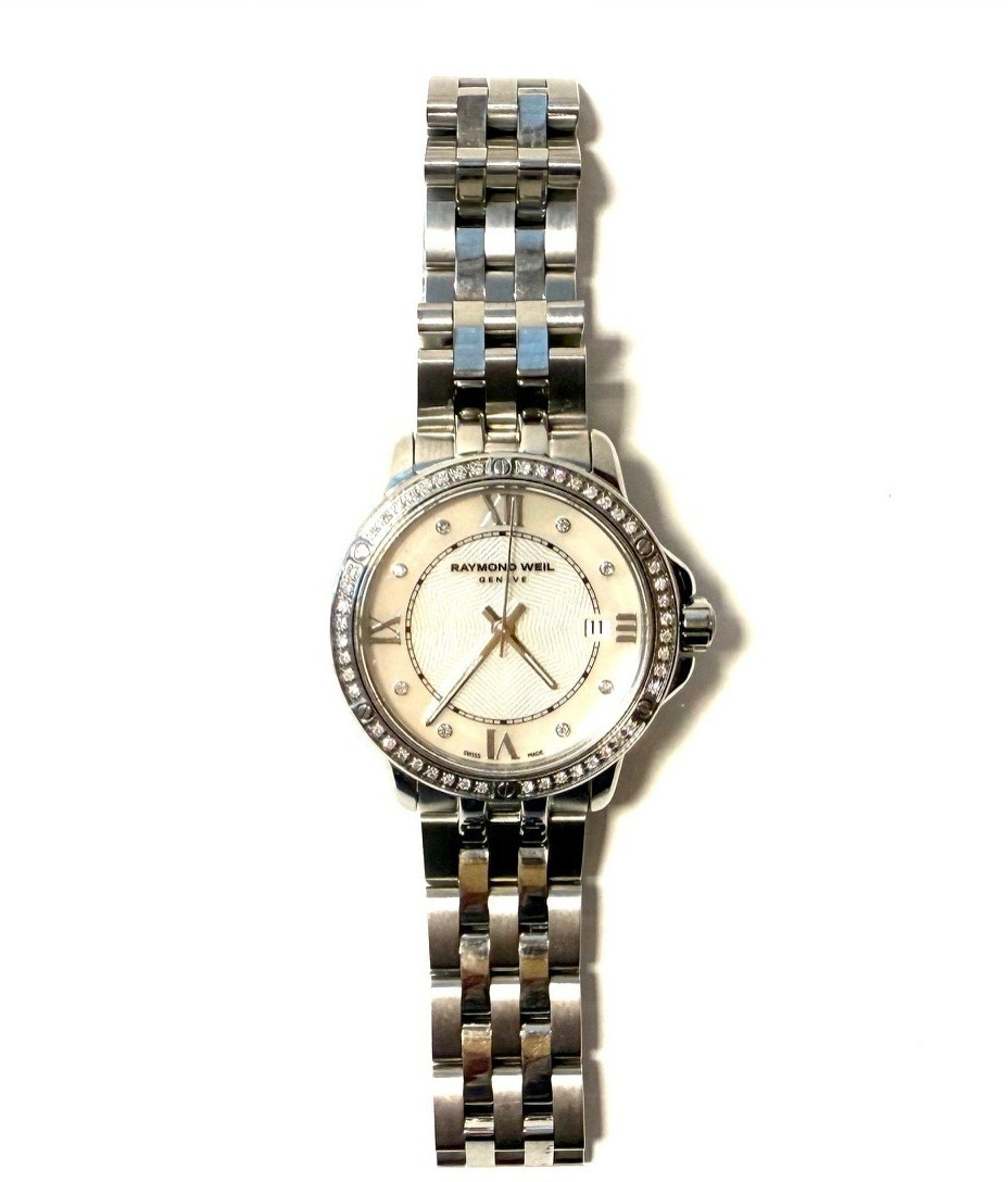 raymond weil ladies tango watch, new in box, never worn