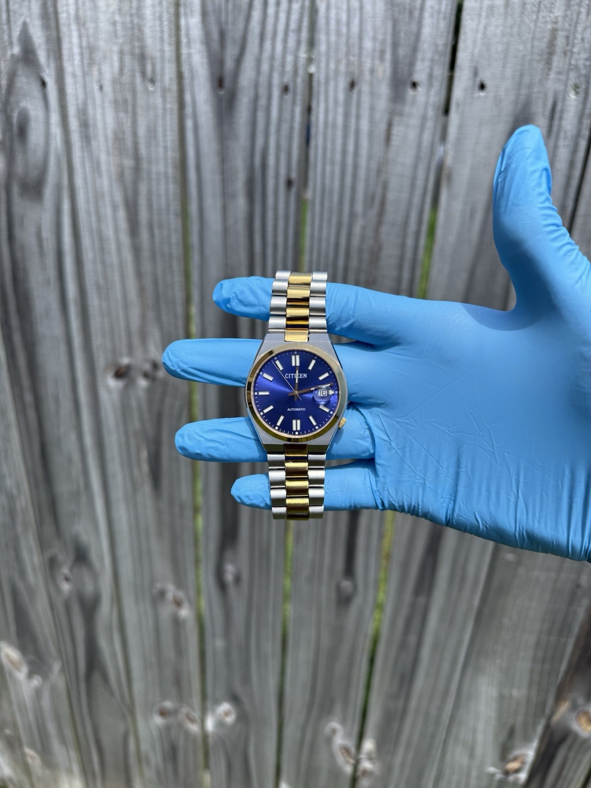 Citizen Tsuyosa Blue Dial Two-tone