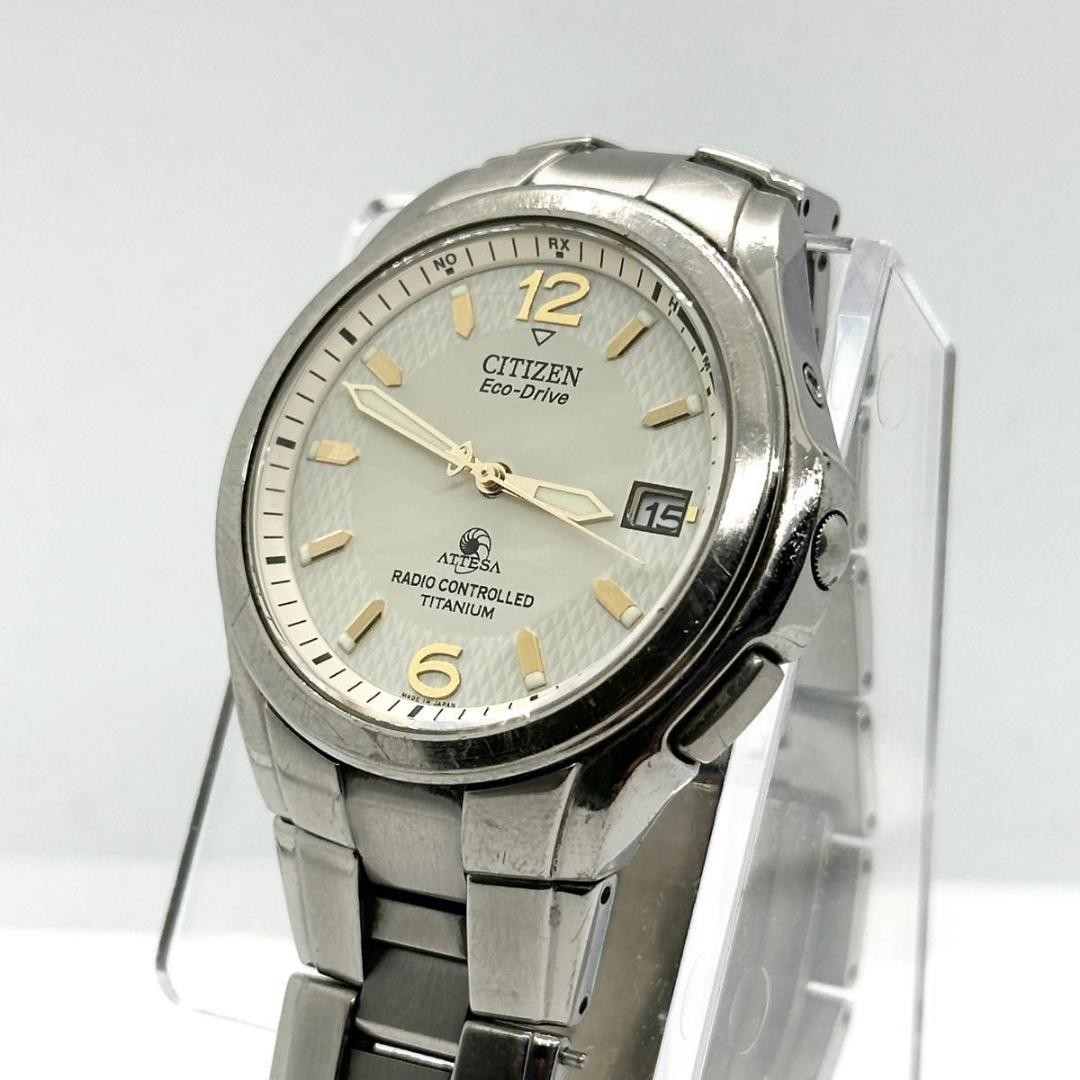 Citizen Attesa H410-T003788 Eco-Drive Radio-Controlled Solar Watch