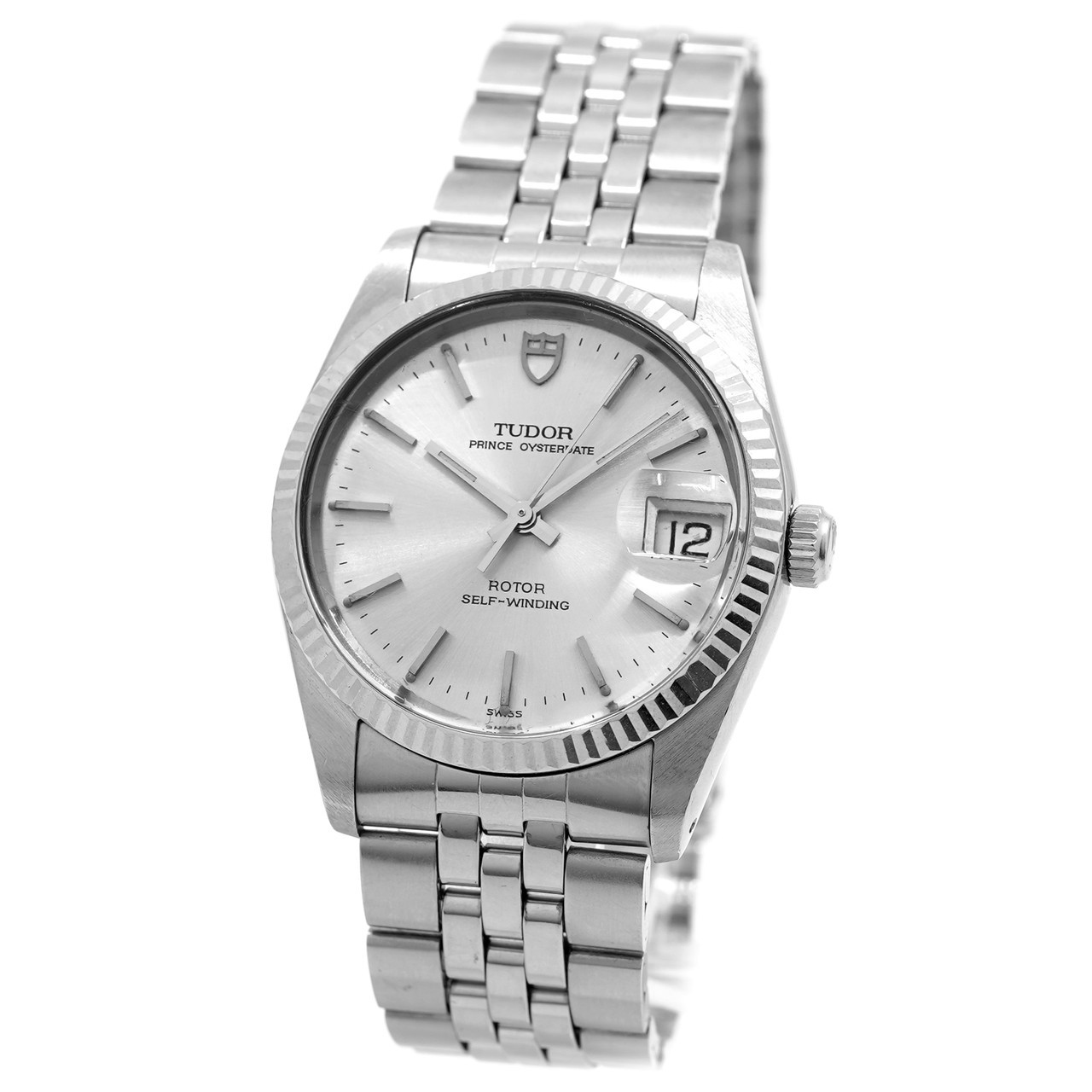 Tudor Watch Prince Oysterdate 74034 – Inventory 9032 Stainless Steel 34mm