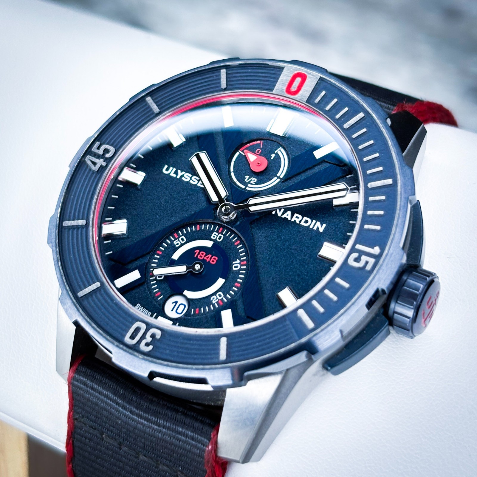 Ulysse Nardin Maxi Marine Diver X 44mm 1183-170LE/93-NEMO w/ Box-Papers-Warranty
