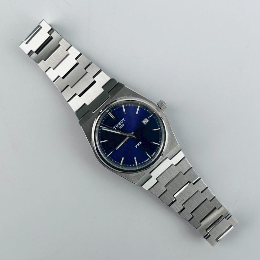 Tissot Men’s Classic PRX/316L Blue Stainless Steel Watch T137.410.11.041.00