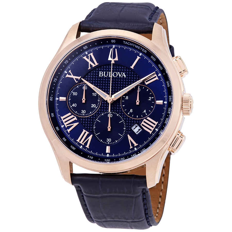 Bulova Classic Chronograph Blue Dial Men’s Watch 97B170