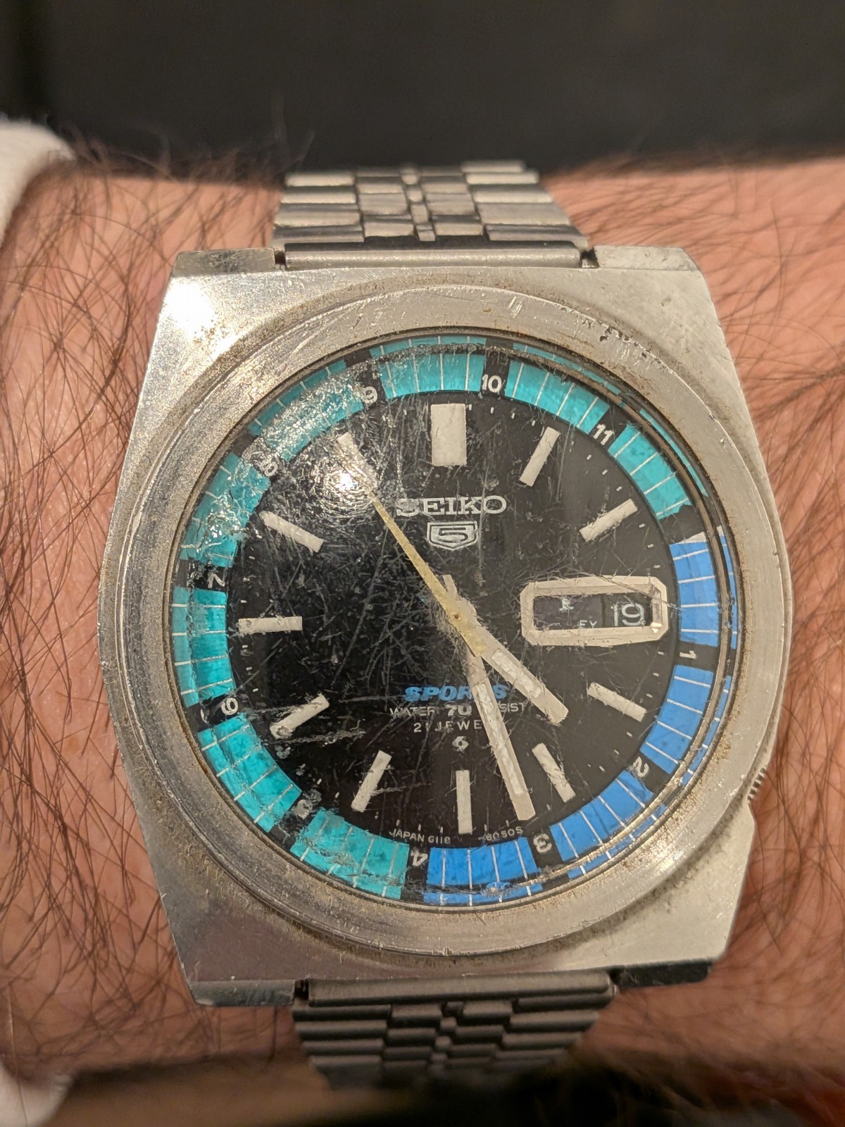 Vintage Seiko 5 Sports Regatta Timer 6119-6053