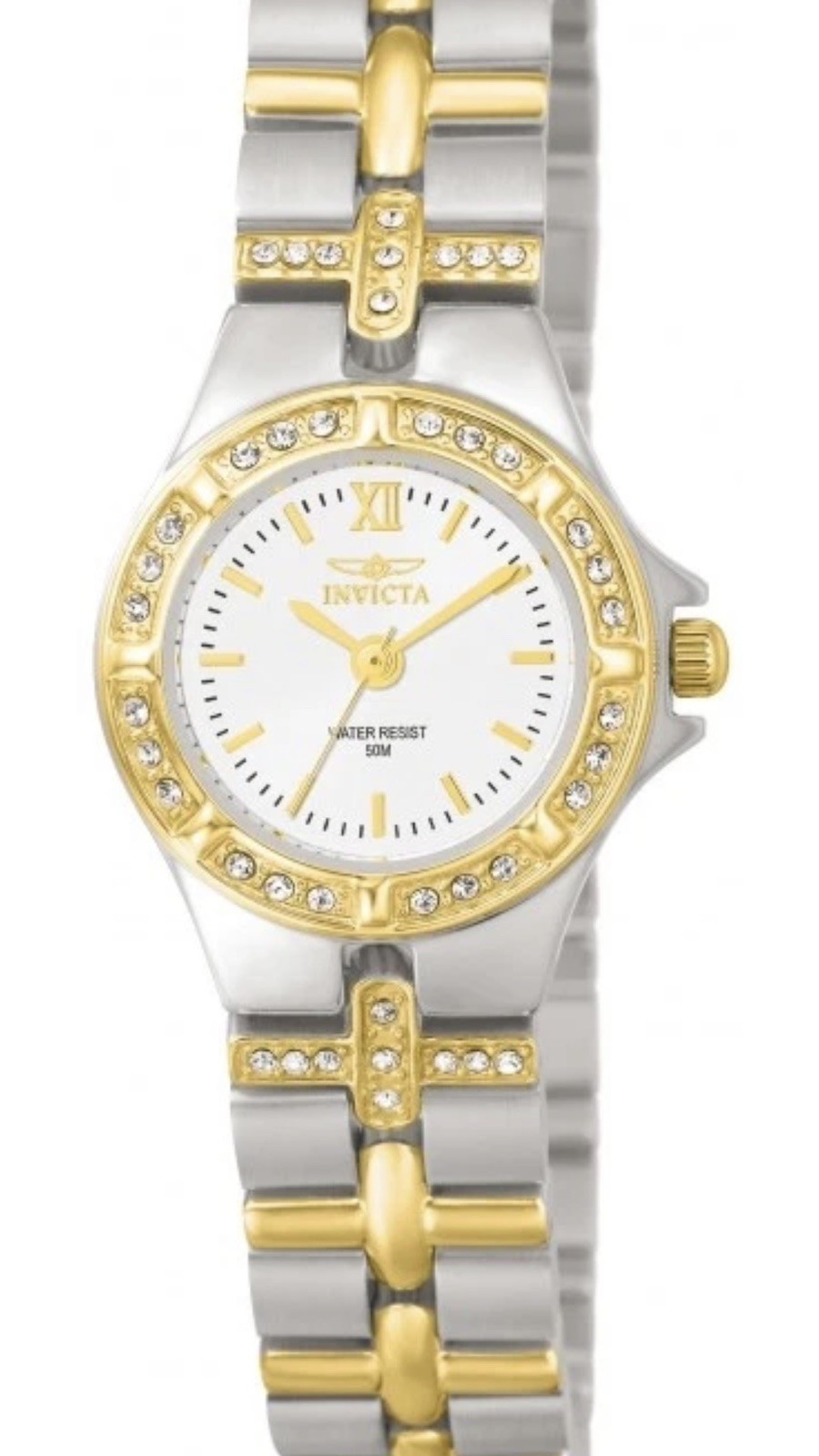 Invicta Women’s 0133 Wildflower 18k Gold-Plated & Stainless Steel Watch