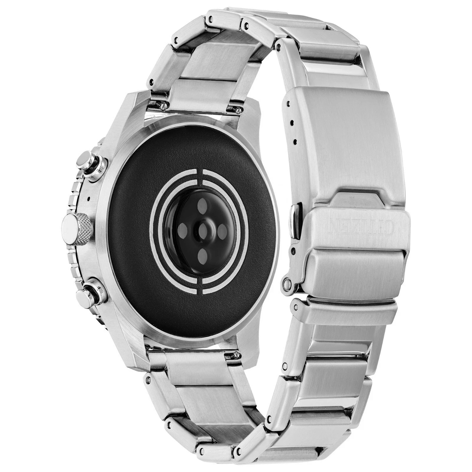 Citizen CZ Smart Touchscreen Silver Stainless Steel Smart Watch 44MM MX1010-59X