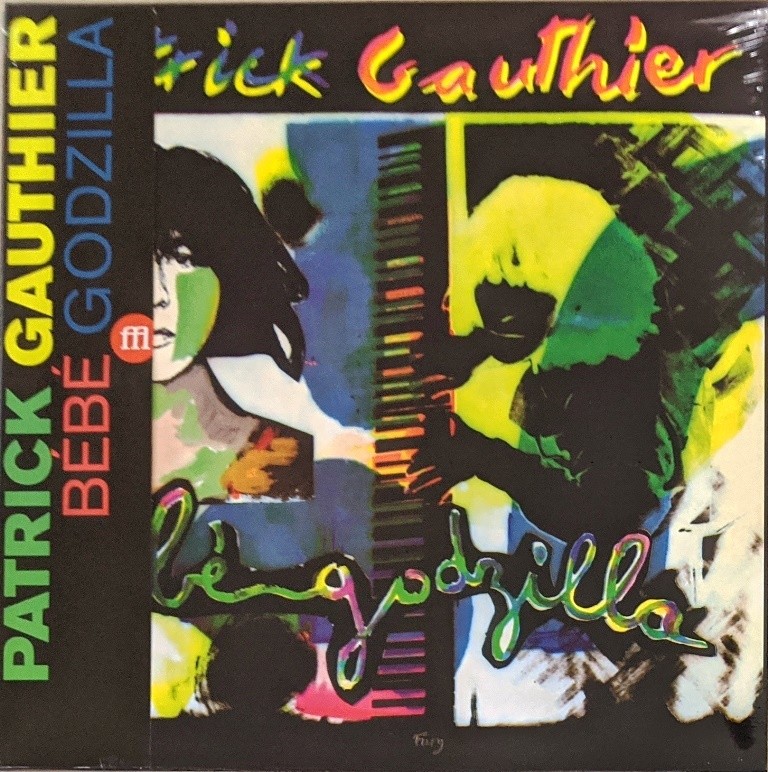 Patrick Gauthier Bebe Godzilla 1 000 limited edition reissue clear blue color an