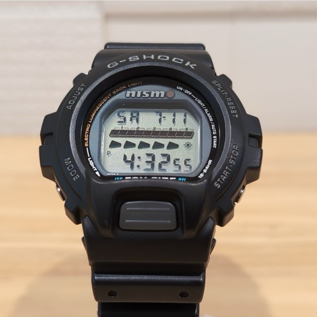 CASIO G-SHOCK DW-6600B NISMO 2001 Collaboration Limited Edition Watch Running
