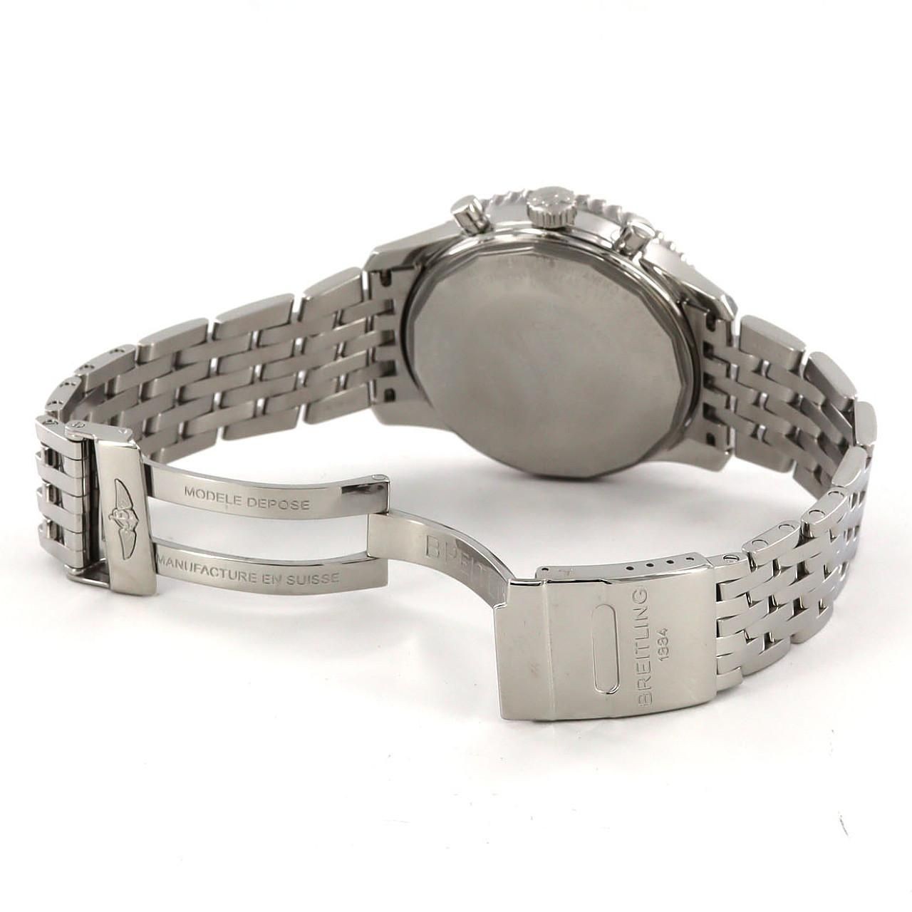Breitling Montbrilland Datora A21330 SS Automatic Watch Used