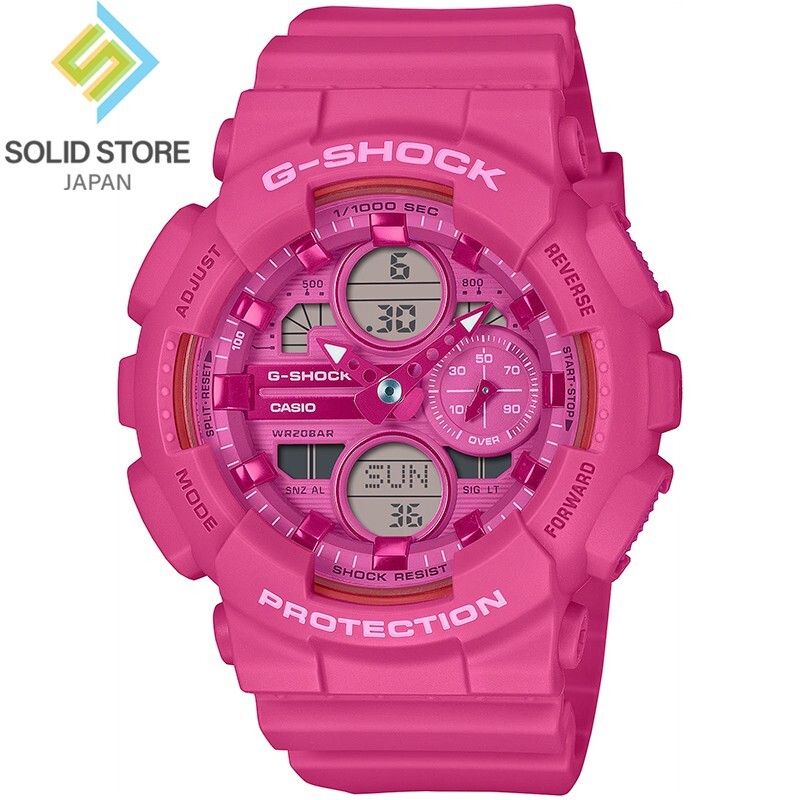 CASIO G-SHOCK GMA-S140PP-4AJF POWER PINK Analog Digital Quartz Watch 45.9mm