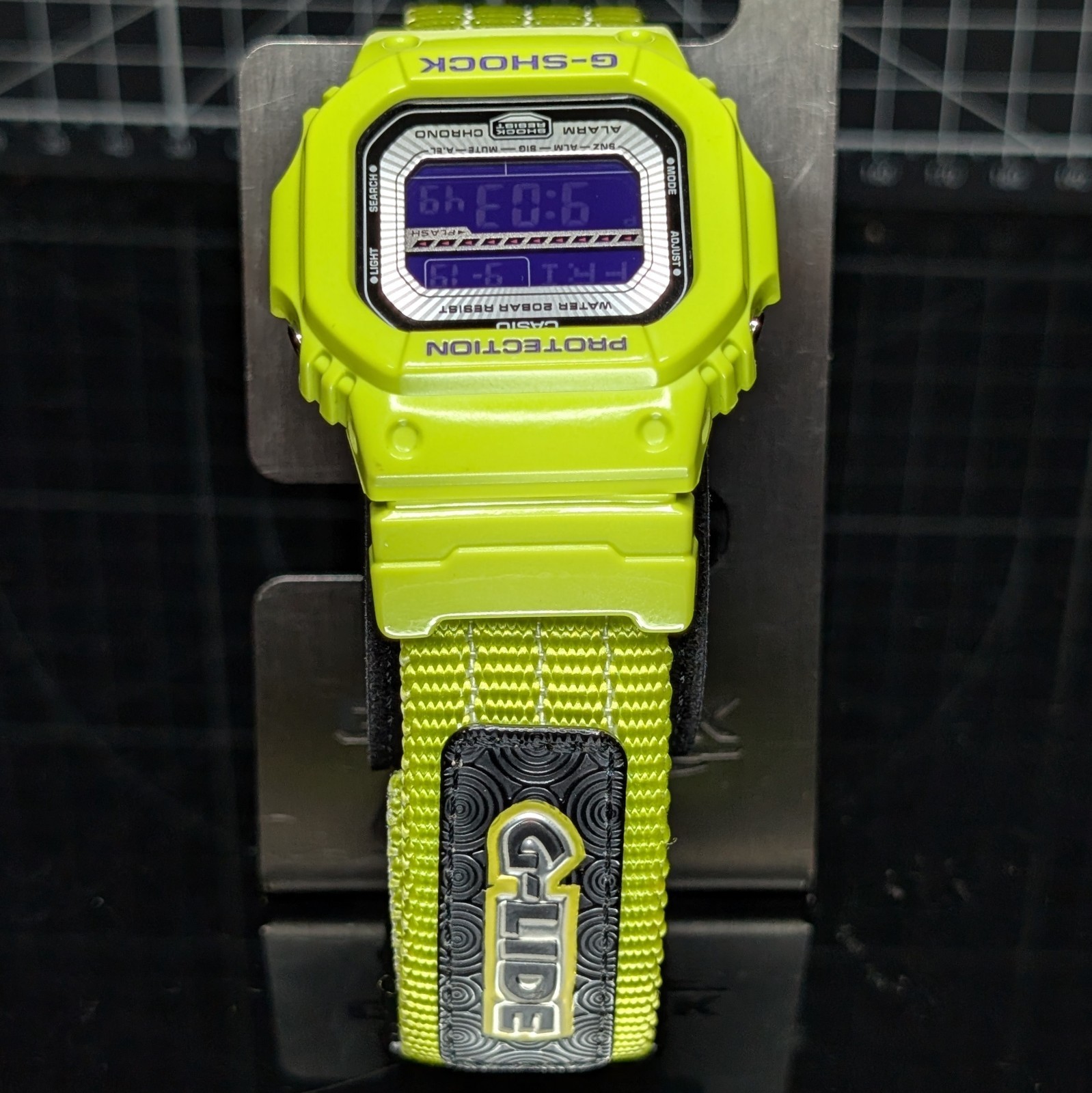 Casio G-Shock GLS-5600 Low Temp (-20°c) Resist Square Green Purple GLS-5600V-3