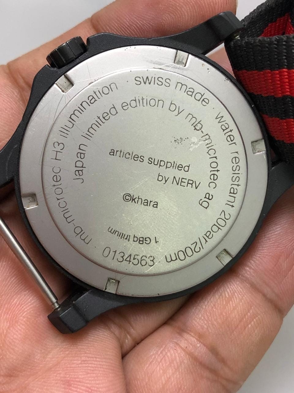 Vintage Traser x NERV EVA Evangelion Type6 H3 Military Men’s Wristwatch