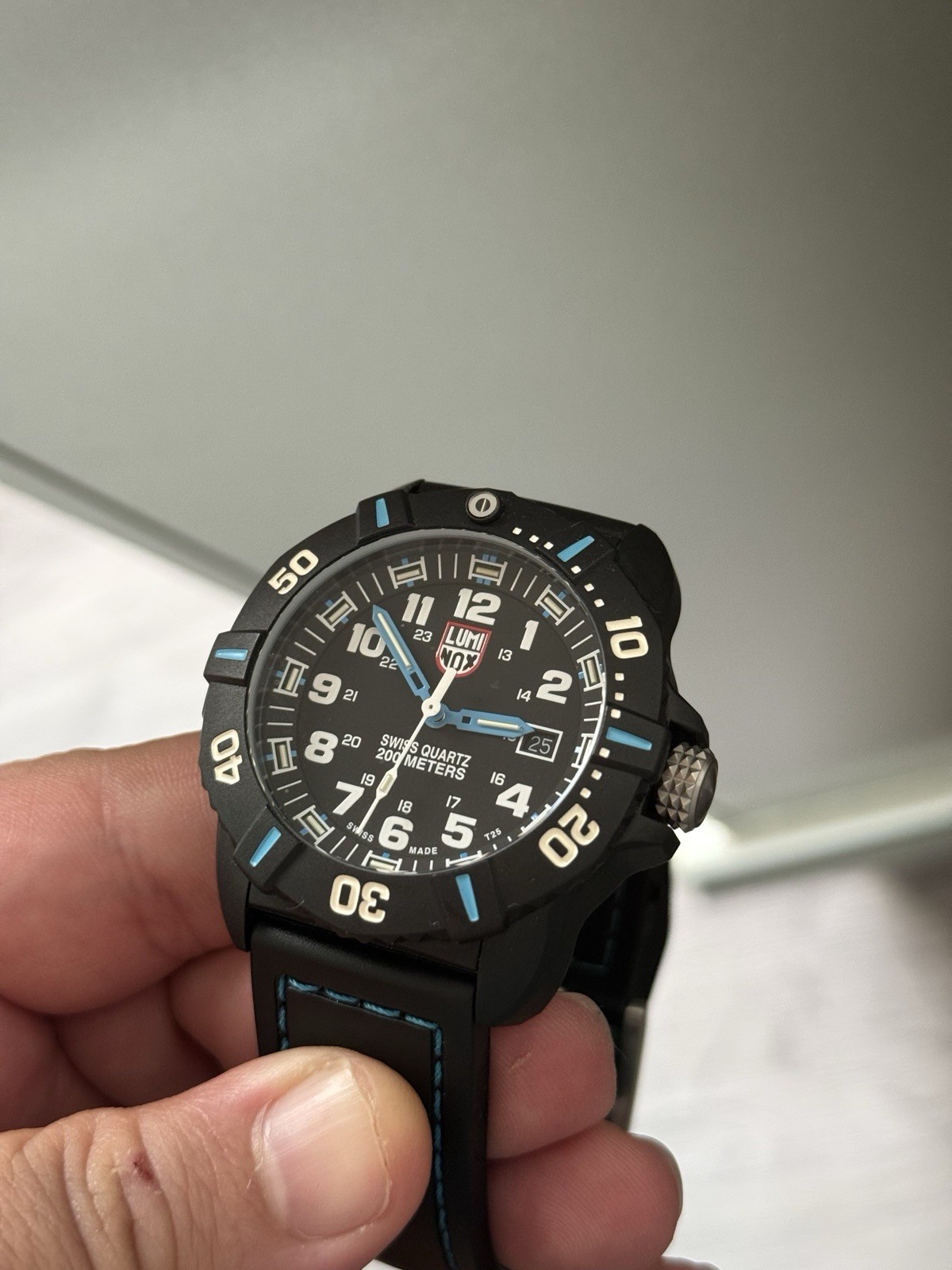 Luminox Coronado 44mm Carbon Black Dial Quartz Men’s Watch XS.3023.RS