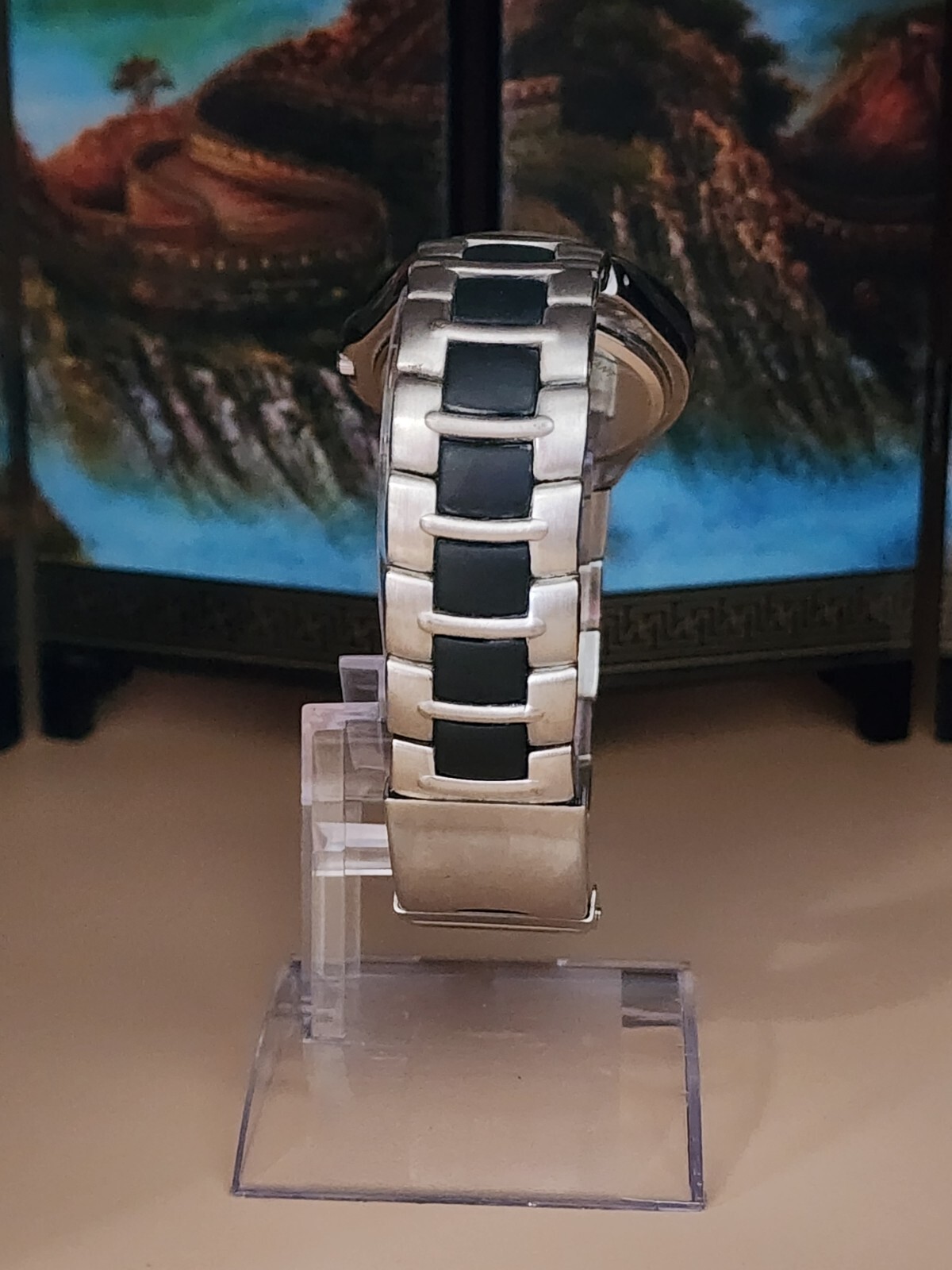 DALE EARNHARDT Jr #8 Watch Silver & Black W/ Red Dial New Batt. FREE $HIPPING!!