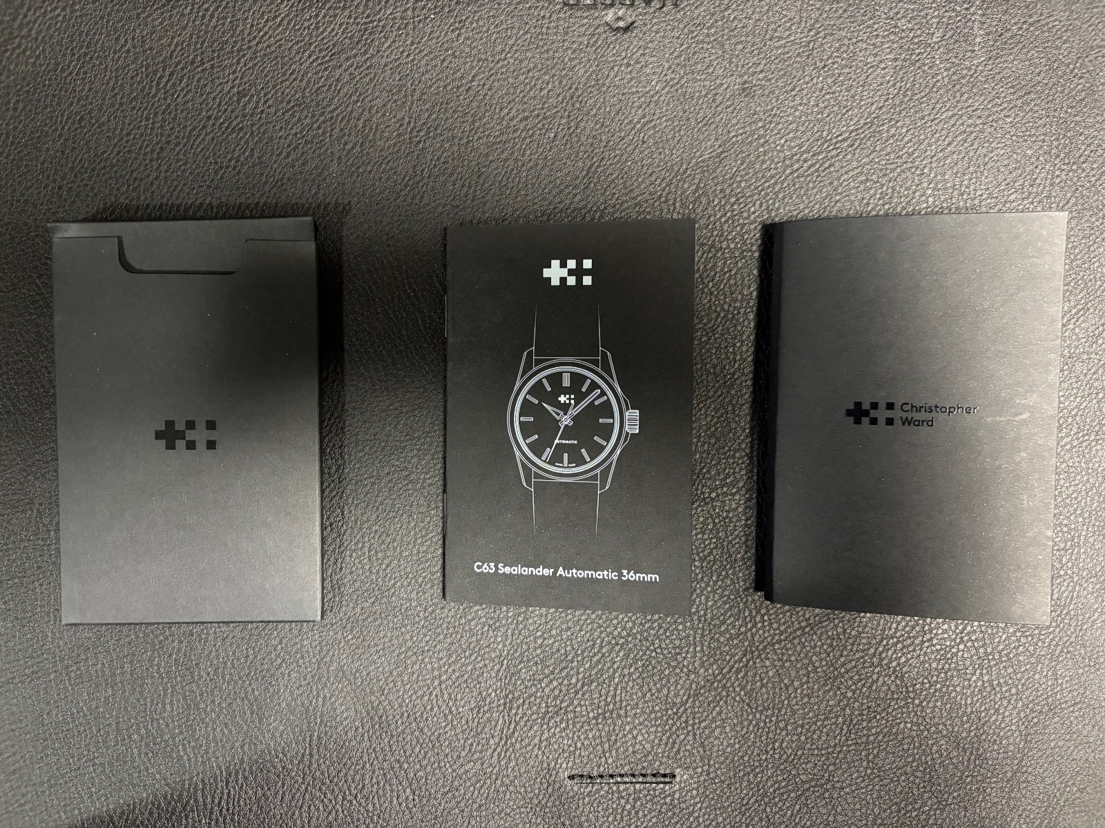 Christopher Ward C63 Sealander Automatic 36mm Black watch