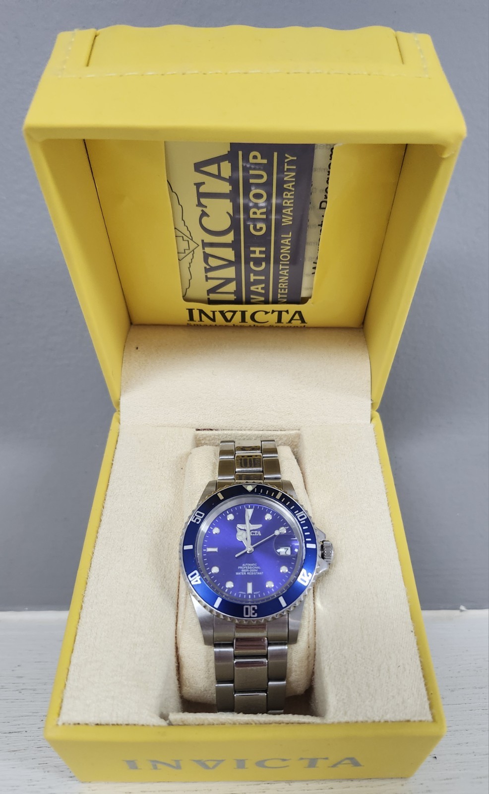 Invicta 9094C Men’s Automatic Pro Diver Watch with Coin Edge Bezel (aka 9094OB)
