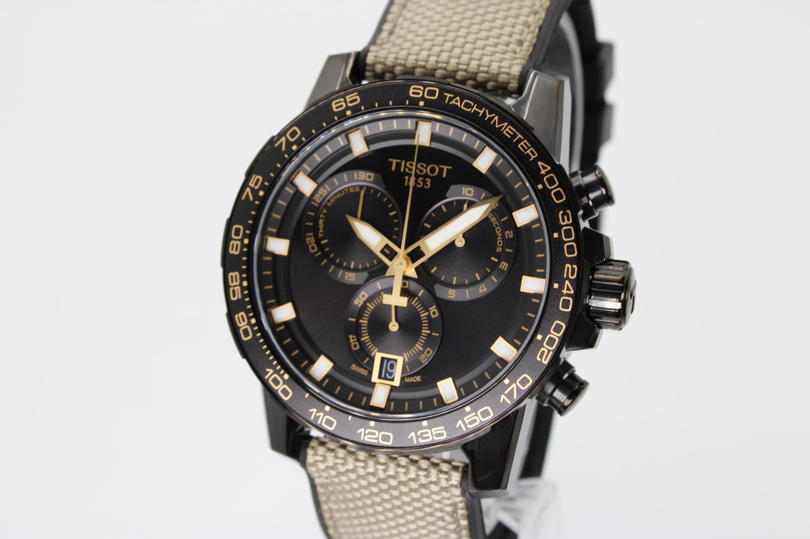 TISSOT Supersport T125.617.37.051.01 Chrono Black Dial Men’s Watch 45.5mm